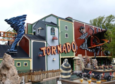 A themed facade for Bakken, the oldest amusement park in the world | MK Themed Attractions